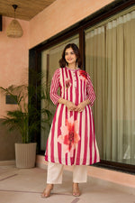 Pure Mul cotton digital printed kurta pant with lining