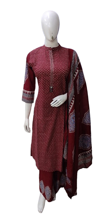 Hot selling pure cotton smart red suit set