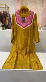 Wow gaji silk full suit set