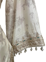 Pretty tissue ivory suit set