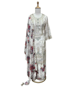 Pretty tissue ivory suit set