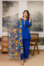 Pretty chinon Farsi salwar suit set