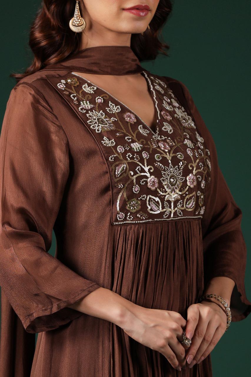 Pure chinon handwork full suit set