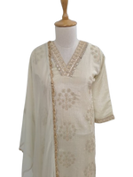 Crushed tissue suit set