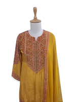 Restocked !!! Pure crepe with lining fully embellished suit set !! DIspatch Next Week