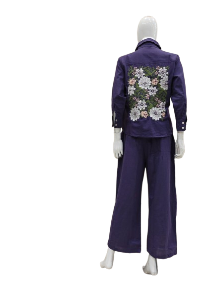 Super wow embroidered co ord set