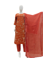 Dola silk githan work suit set (slight margin available)