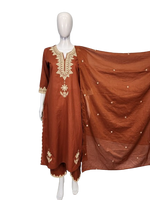 Pure cotton embroidered suit set