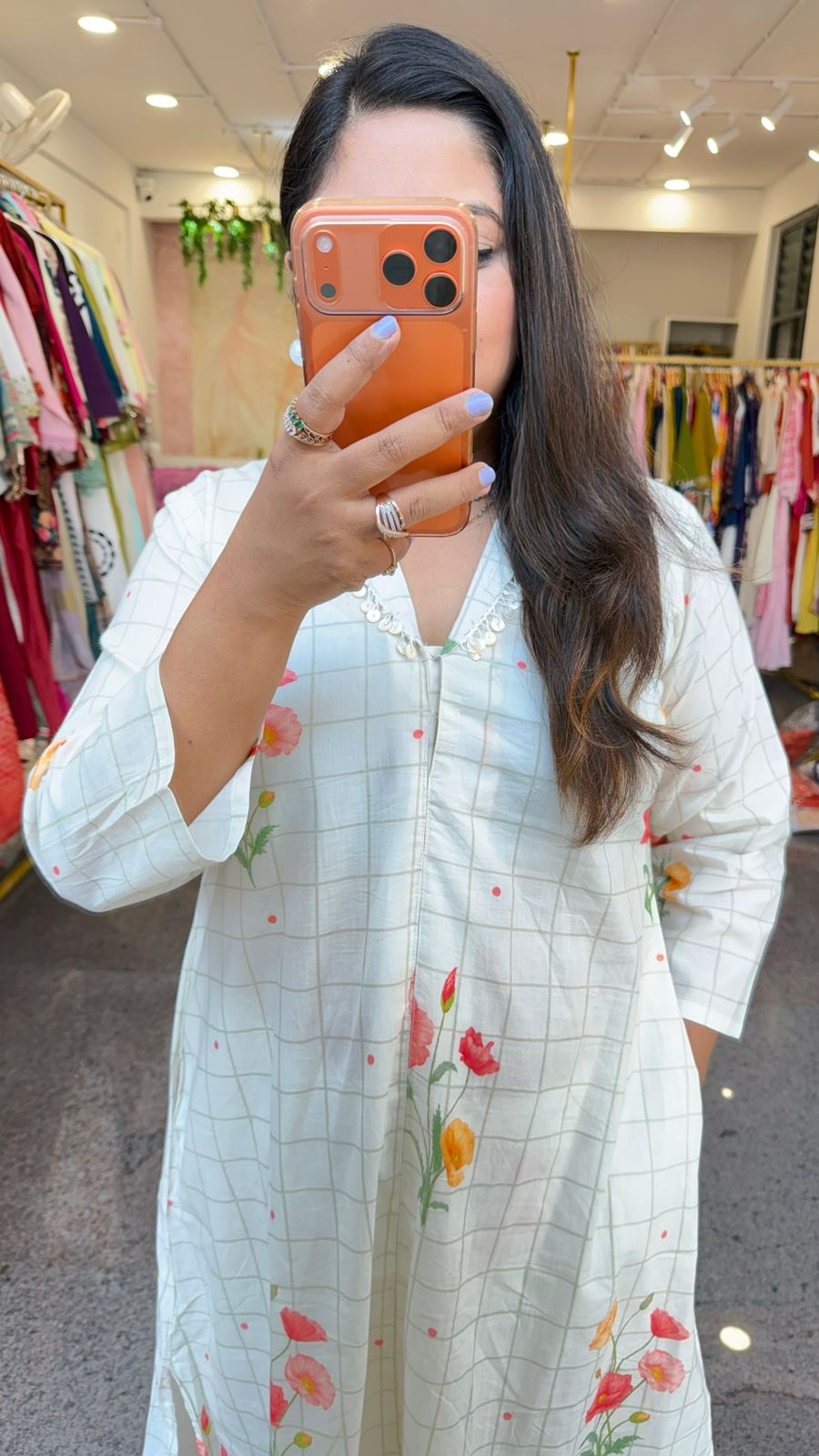 Super smart digital printed premium cotton with pocket co ord