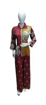 Mul silk Kalamkari co ord set