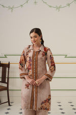 Crepe co ord front n back digital printed co ord with inner