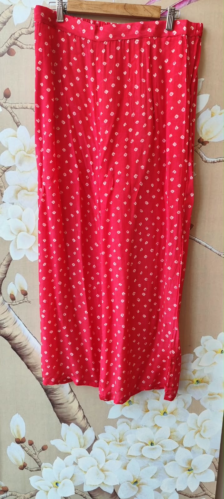 Pure crepe digital printed Co ord set in pink