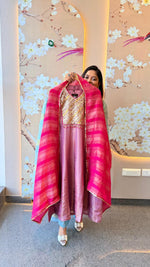 Wow wow pink tissue suit set