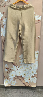 Premium tissue applique suit set in royal colour