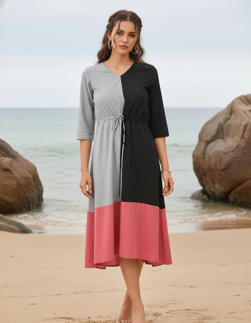 Super smart adjustable string cotton one piece