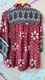 Premium crepe must buy bandhani shirt