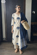 Premium linen cotton suit set