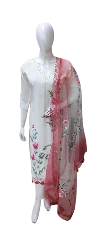 Muslin lining suit set