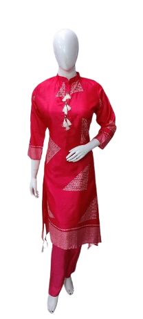 Pretty Russian crepe co ord set