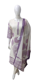 Classy Linen cotton lining suit set