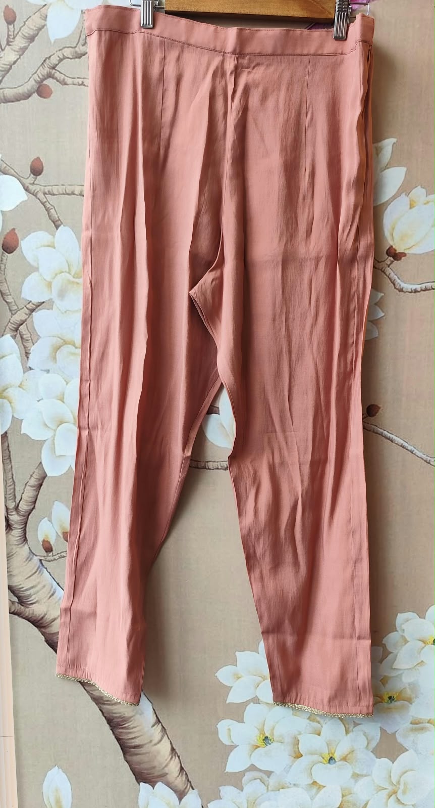 Pretty mulchanderi real mirror suit set in pink