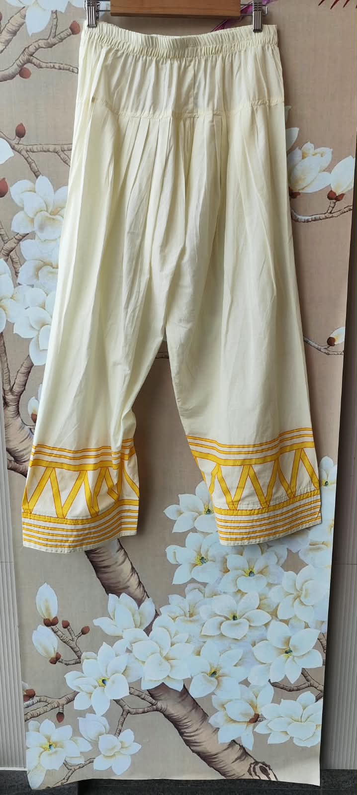 Farshi salwar cotton co ord in blue
