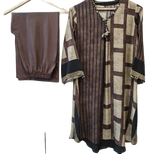 Premium ajrakh Mul silk kurta pant