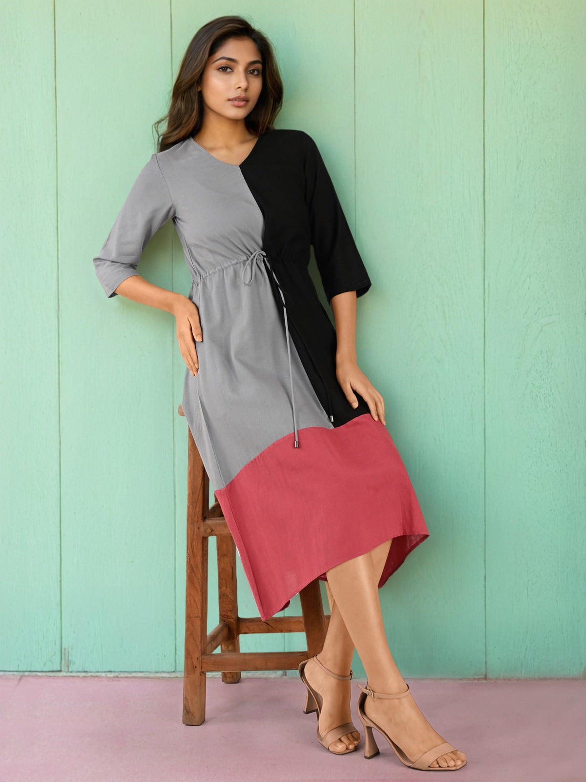 Super smart adjustable string cotton one piece