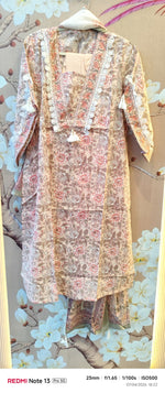 Designer sleeevs cotton suit set