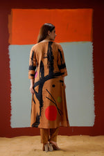 Pure Mul cotton lining digital print with pocket kurta pant