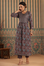 Very very soft cotton muslin kurta pant with beautiful tussles