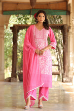 Pure cotton shifli suit set with stylish pants