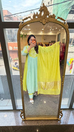 Mul chanderi lining suit set in most trending colour combination