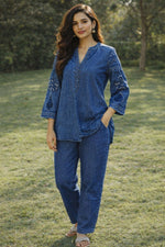 Super smart soft denim cotton co ord set