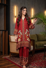 Pure crepe digital print co ord set