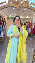 Mul chanderi lining suit set in most trending colour combination