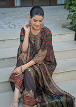 Celebrity inspired pure dola silk designer suit set