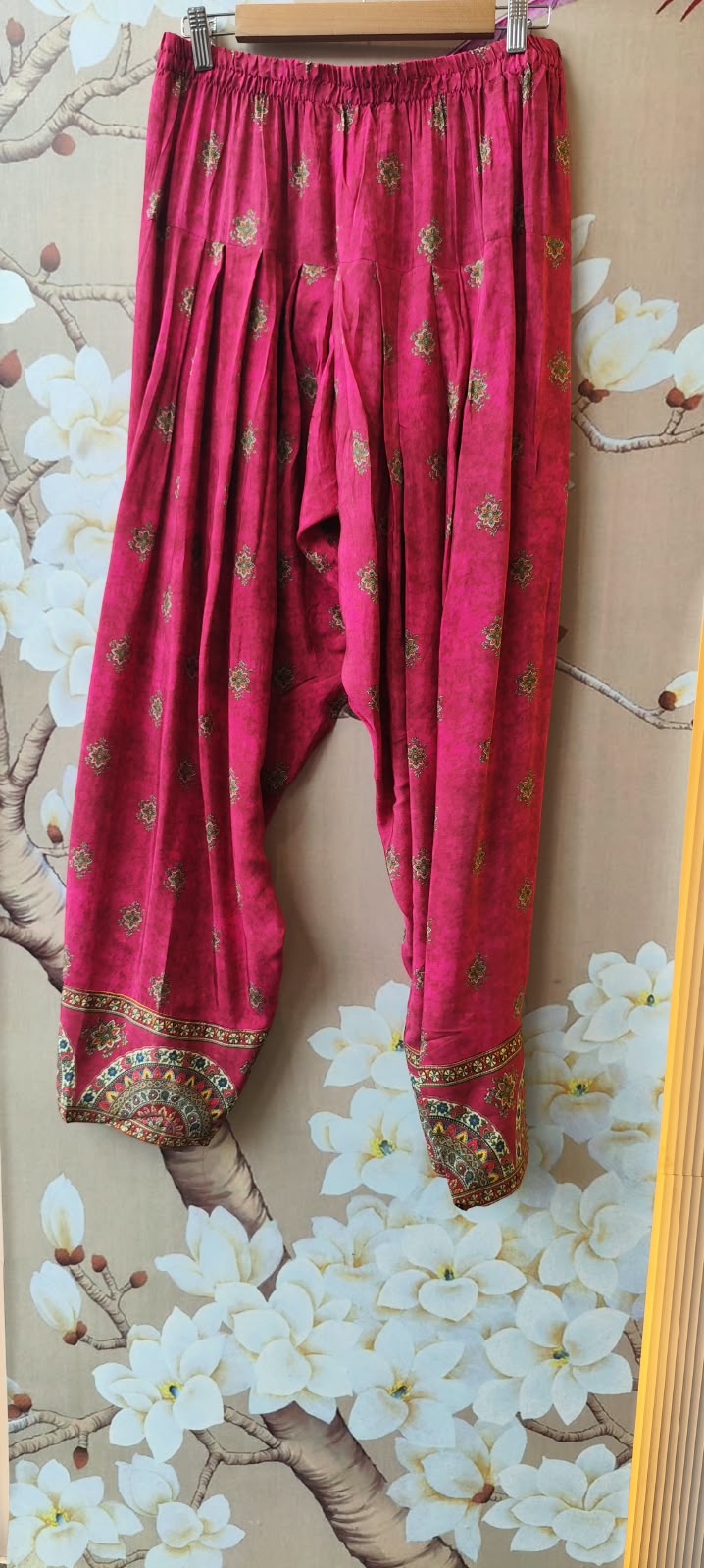 Pretty soft Mul silk digital printed lining full suit set