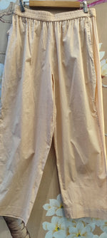 Linen Cotton Kurta Pant in Cream