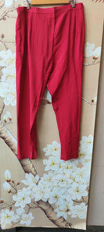 Premium chinon handwork suit set in red n pink