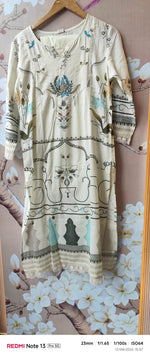 Block print full suit