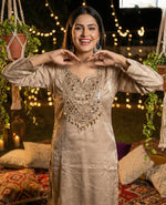 Premium mirror shimmer tissue co ord set