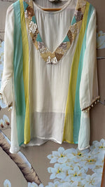 Pretty orgenza with inner and handwork in the most viral colour combo
