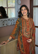 Super pretty pure crepe farshi salwar suit set