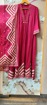 Pretty pink cotton suit set