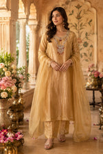 Premium tissue necklace handwork full suit set