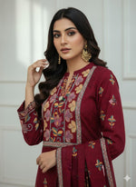 Pure premium crepe digital printed designer back suit set