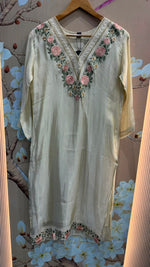 Premium embroidered Kota tissue with lining suit set