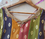 Premium brocade (extra sleeves available 3/4th) Anarkali full suit set