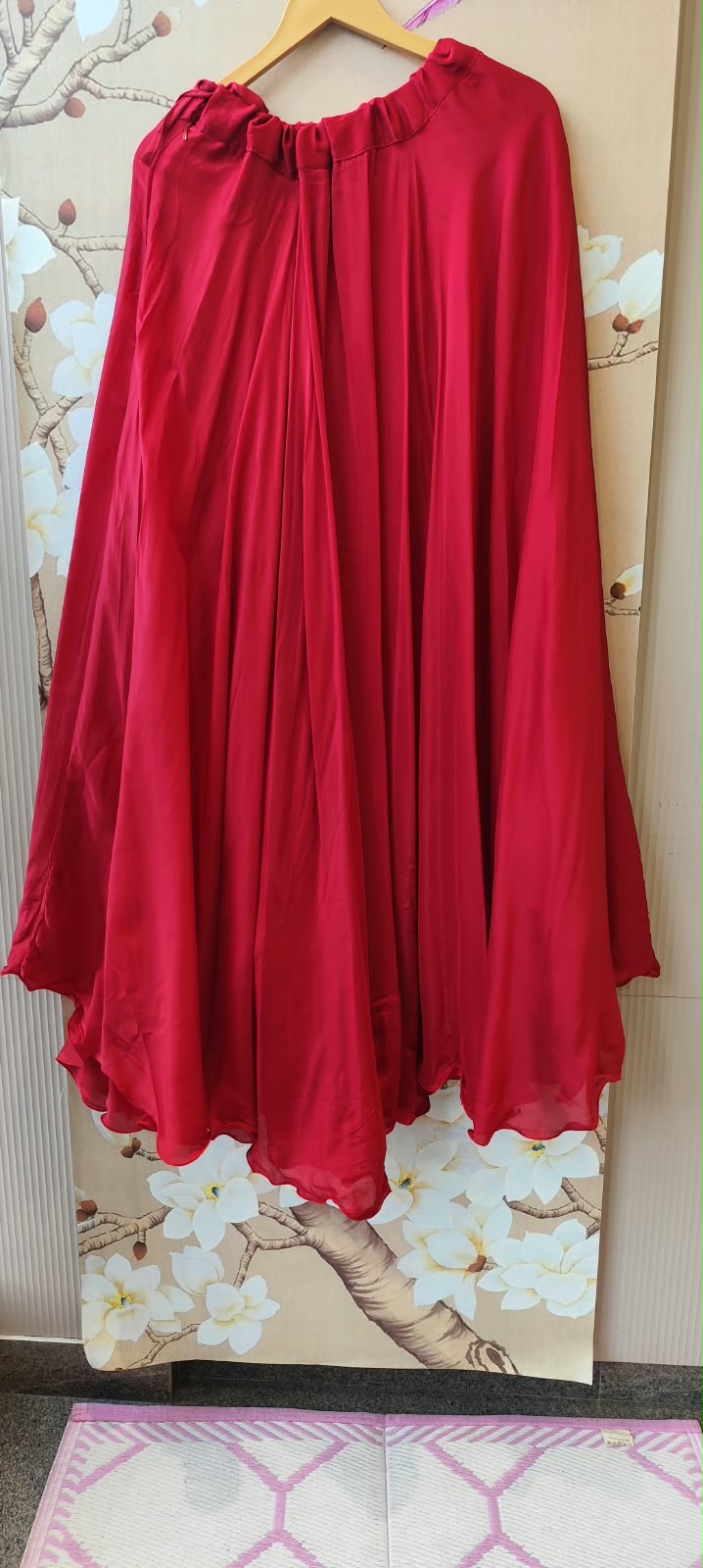 Premium chinon handwork gown with lining